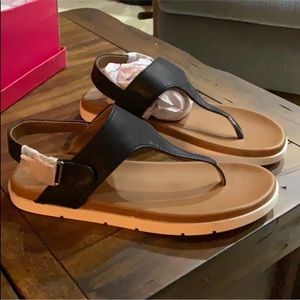 Catherine Malandrino buckle sling backs